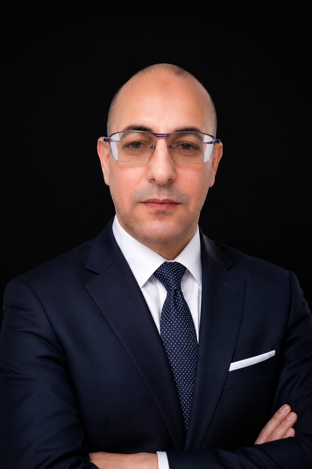 د. إبراهيم جلال فضلون — بورتريه رسمي (Official Portrait)