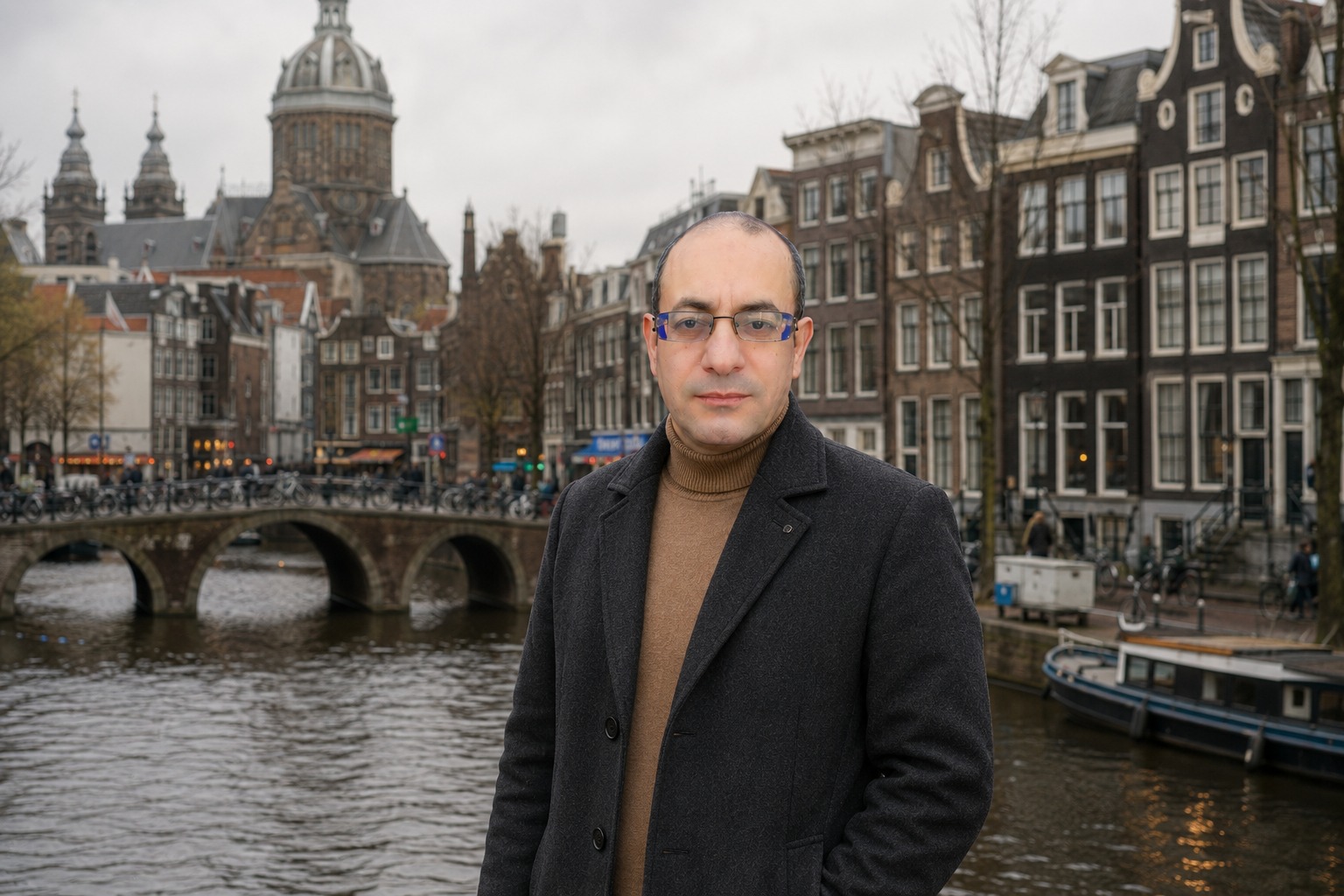 د. إبراهيم جلال فضلون — قنوات أمستردام (Amsterdam Canals)